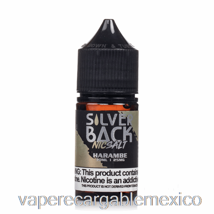 Vaporizador Recargable Harambe - Silverback Juice Co. Sales - 30ml 45mg